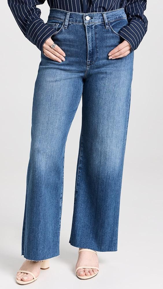 FRAME Le Slim Palazzo Raw After Jeans | Shopbop Product Image