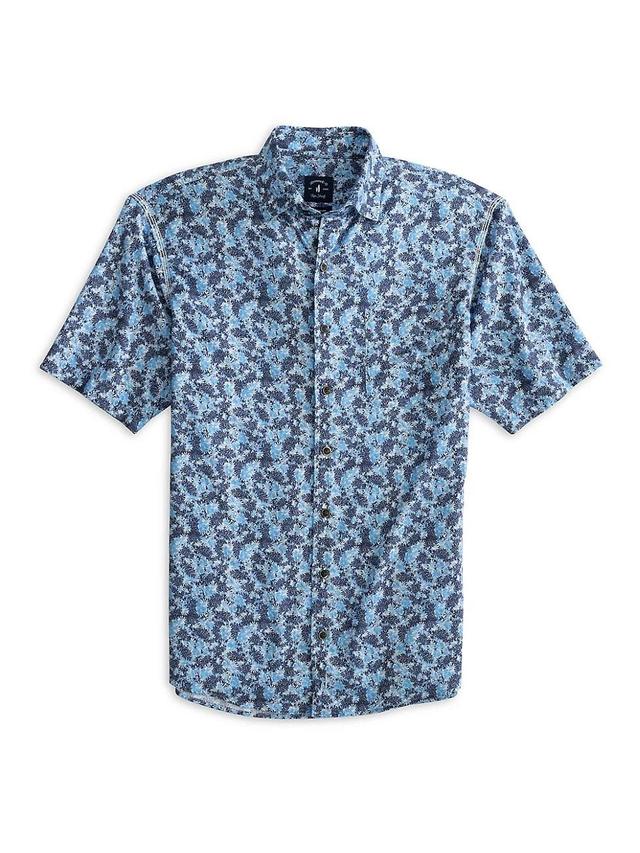 Mens Looper Abstract Cotton-Blend Shirt Product Image