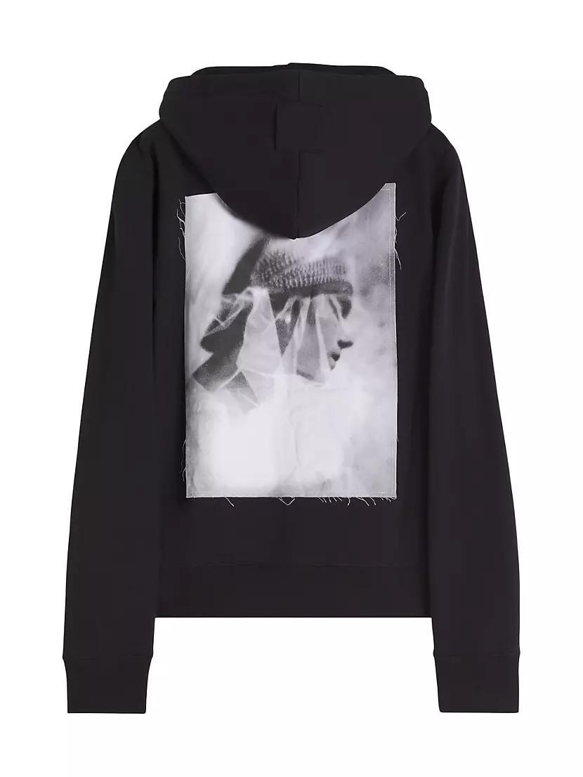 Archives Print Zipped Hoodie Product Image