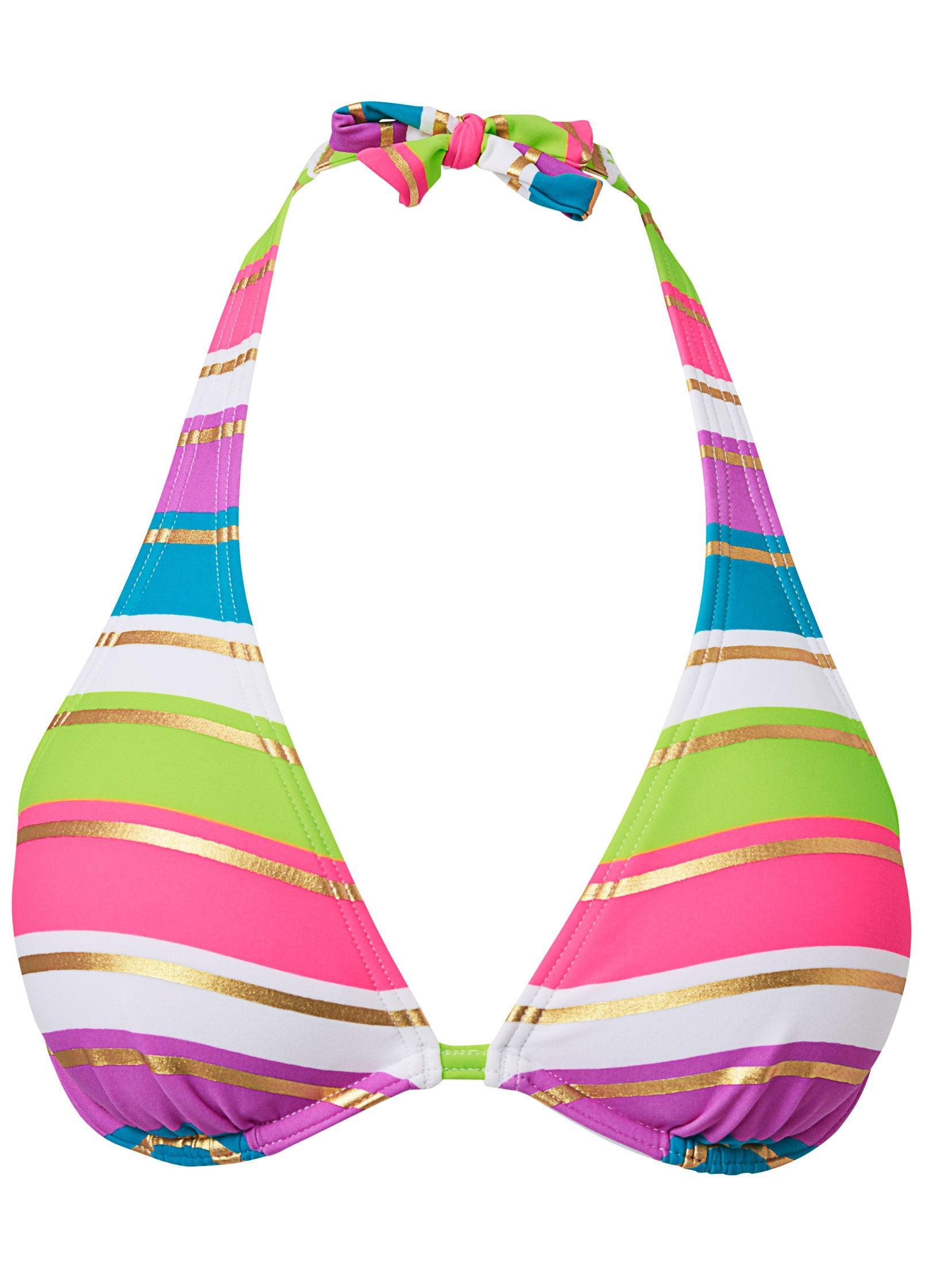 Underwire Halter Bikini Top - Sun Setting Product Image