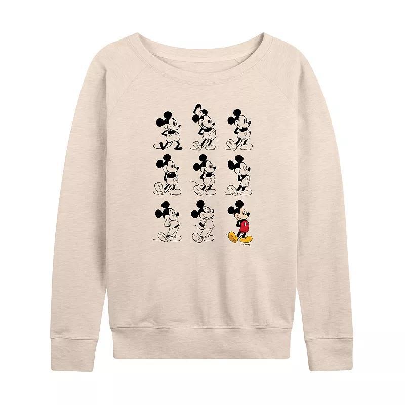 Disneys Mickey Mouse Womens Evolution Lightweight French Terry Sweatshirt, Girls Product Image