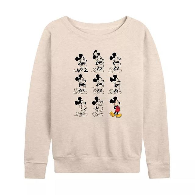 Disneys Mickey Mouse Womens Evolution Lightweight French Terry Sweatshirt, Girls Product Image