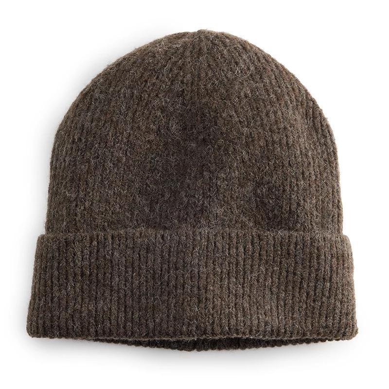 Mens Sonoma Goods For Life Cozy Ribbed Beanie Product Image