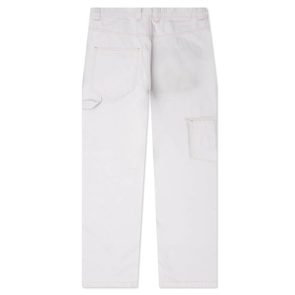 Chalk Selvedge Utility Jeans - Ice Male Product Image