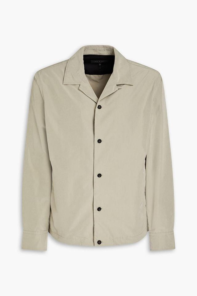 Finlay Shell Shirt In Sage Green Product Image