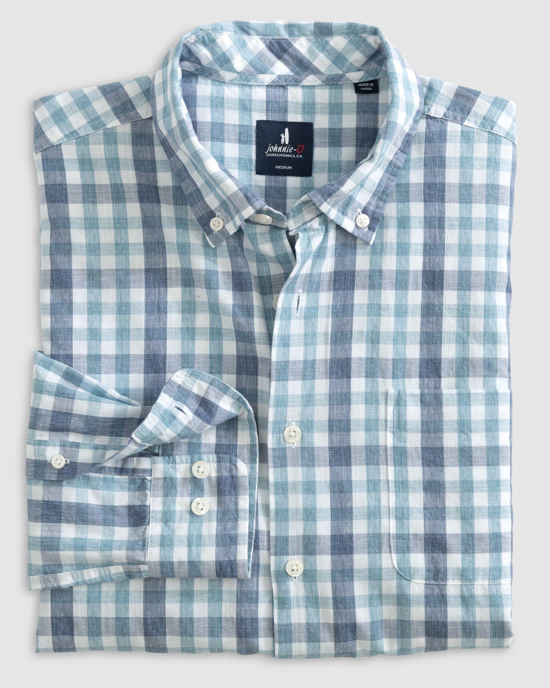 johnnie-O Fordhart Tucked Button Up Shirt Product Image