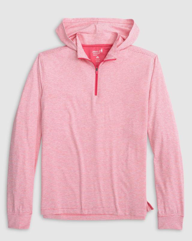 johnnie-O Hybrid Performance 1/4 Zip Hoodie Product Image