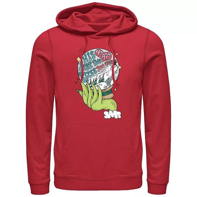 Big & Tall Dr. Seuss Grinch Snowball Graphic Hoodie, Mens Product Image