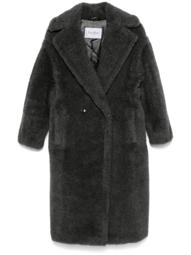 Teddy Icon Coat In Grey Product Image