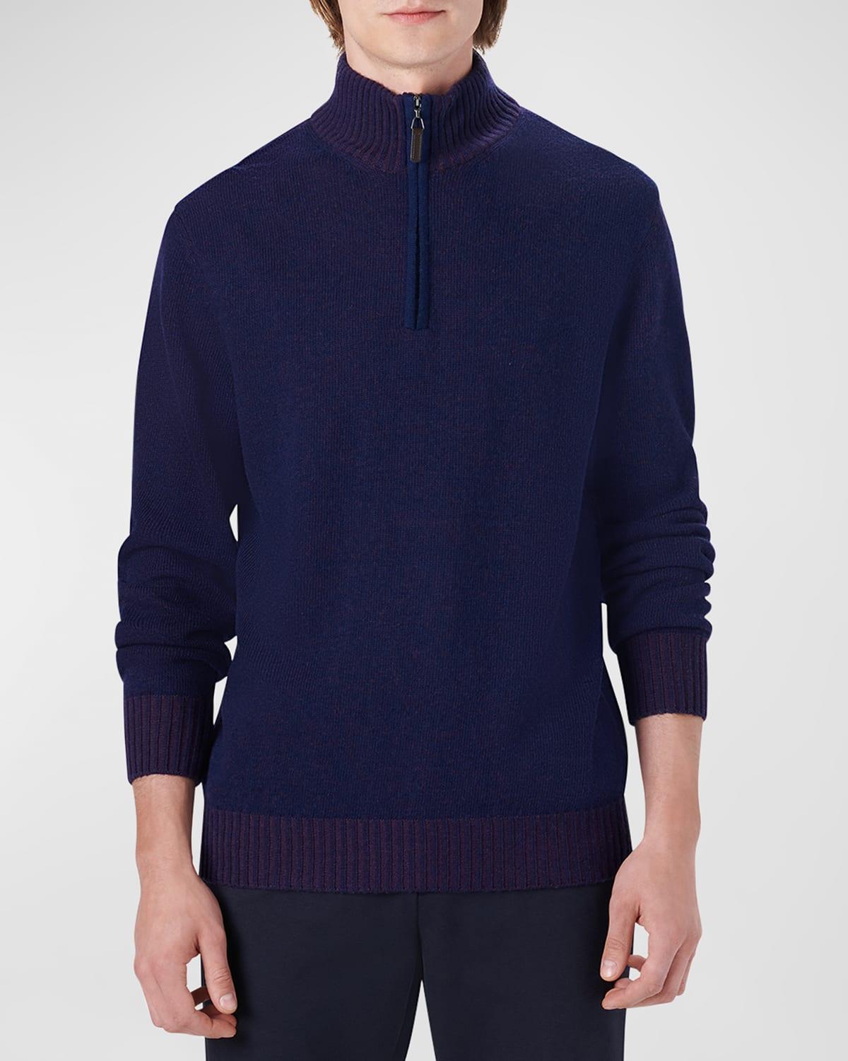 Bugatchi Quarter Zip Pullover Product Image