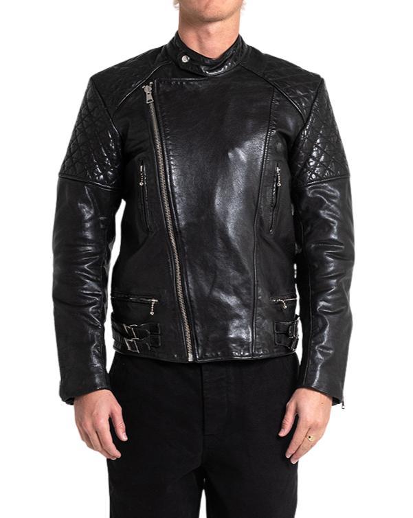 Lightning Leather Jacket - Black Product Image