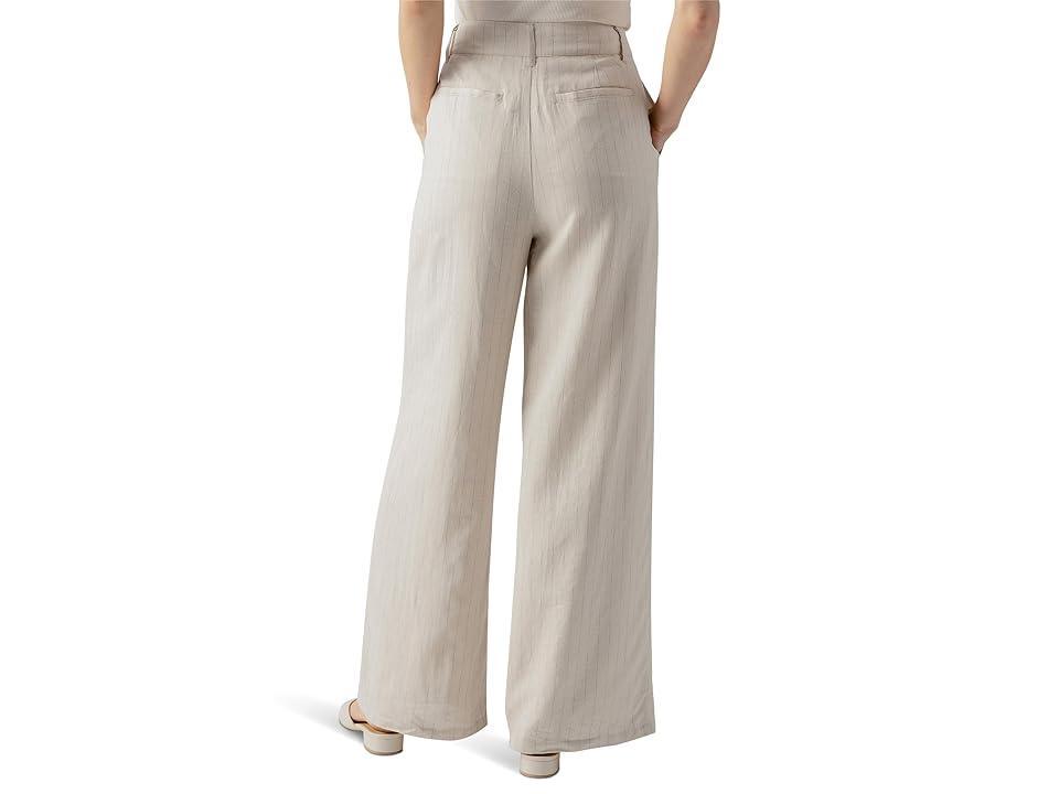 Sanctuary Pleat Up Trouser (Vineyard Stripe) Women's Dress Pants Product Image