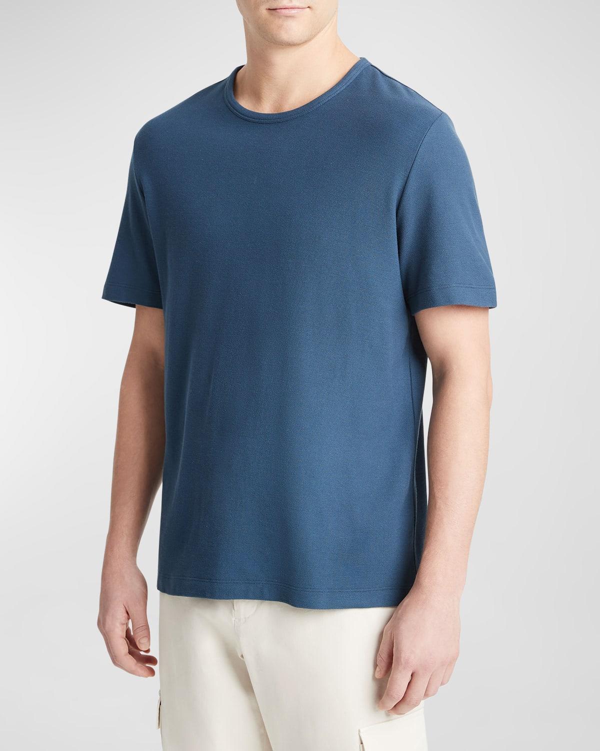 Mens Pima Pique Crew T-Shirt Product Image