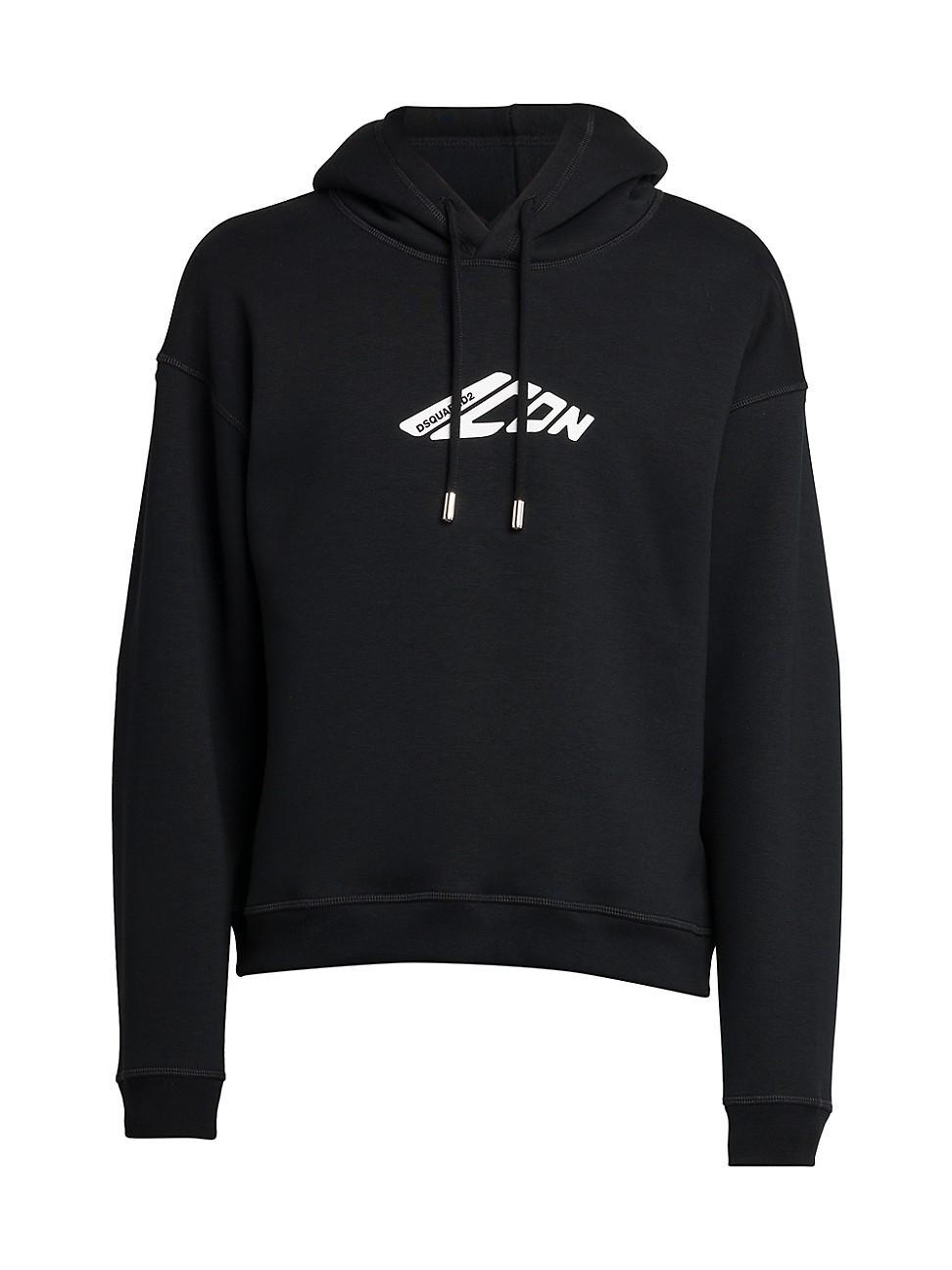 Mens Icon Cotton-Blend Hoodie Product Image