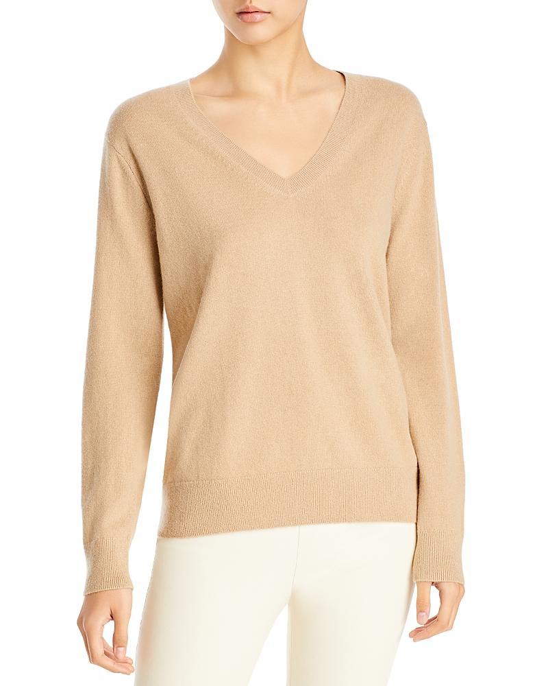 Weekend V-Neck Cashmere Pullover Sweater Product Image