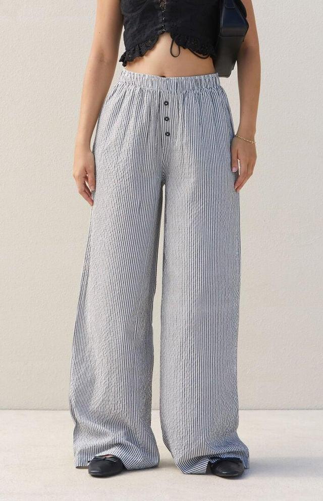 Women's Linen Boxer Pants Product Image