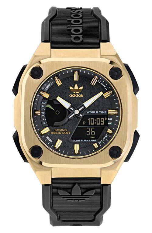 adidas City Tech One Resin Strap Watch, 45mm Product Image