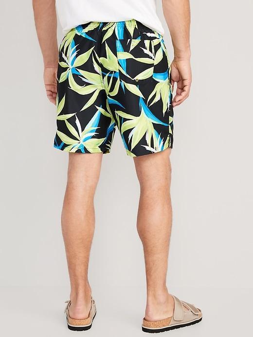 Printed Swim Trunks --7-inch inseam Product Image