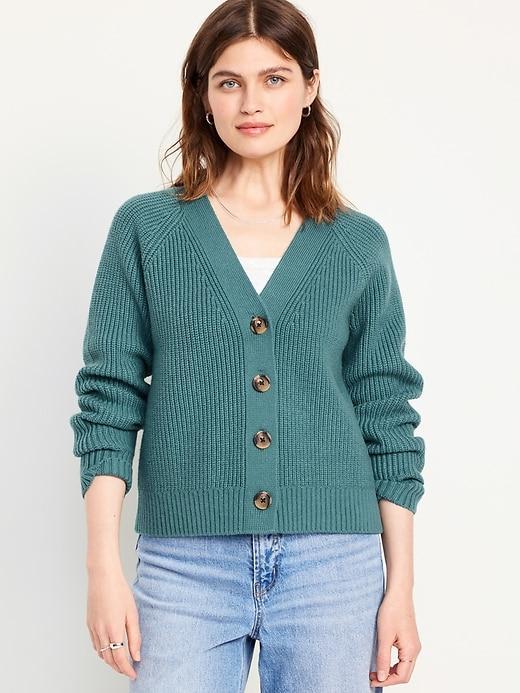 Shaker Stitch Cardigan Product Image