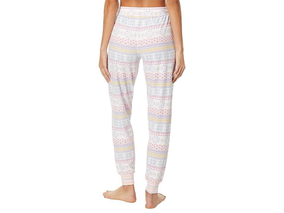 P.J. Salvage Nordic Nights Joggers (Ivory) Women's Pajama Product Image