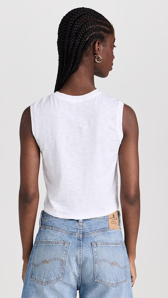 Goldie Sleeveless Crop Tee | Shopbop Product Image