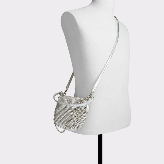 Misterax Silver Women's Shoulder Bags | ALDO US Product Image