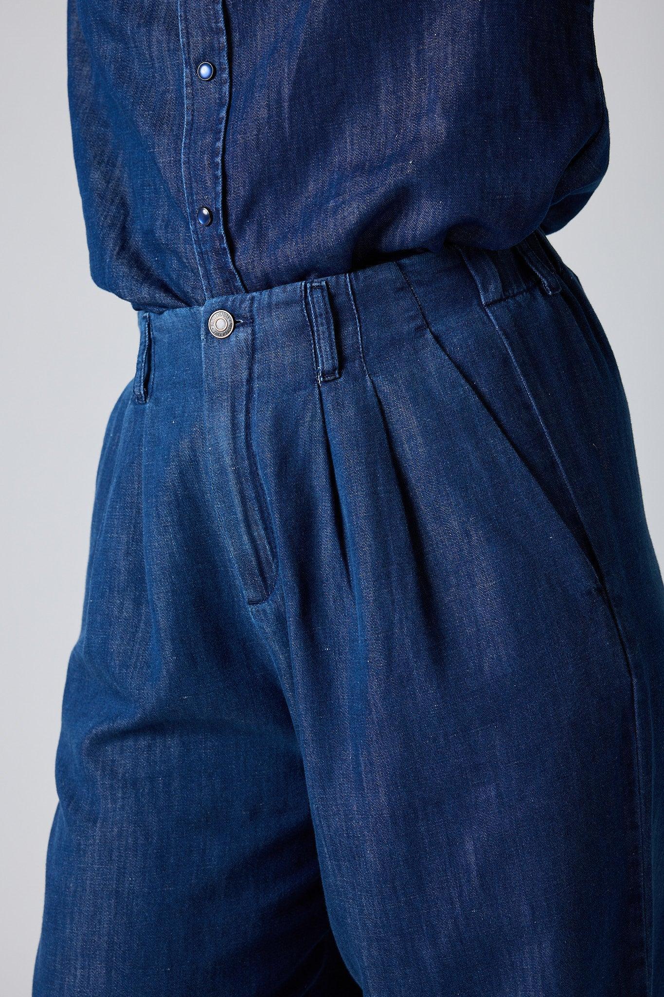 Ebb And Flow Wide Leg Denim Pant Product Image