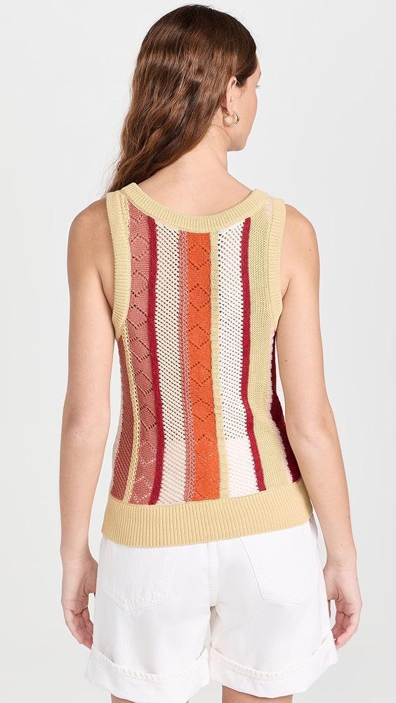 Lingua Franca Merrill Striped Tank | Shopbop Product Image