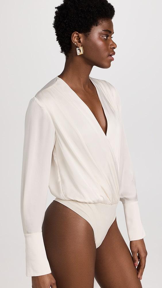 Favorite Daughter The Date Blouse Thong Bodysuit | Shopbop Product Image