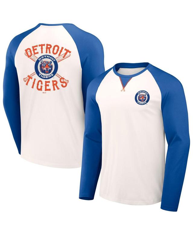 Mens Darius Rucker Collection by Fanatics /Royal Detroit Tigers Team Color Raglan T-Shirt Product Image