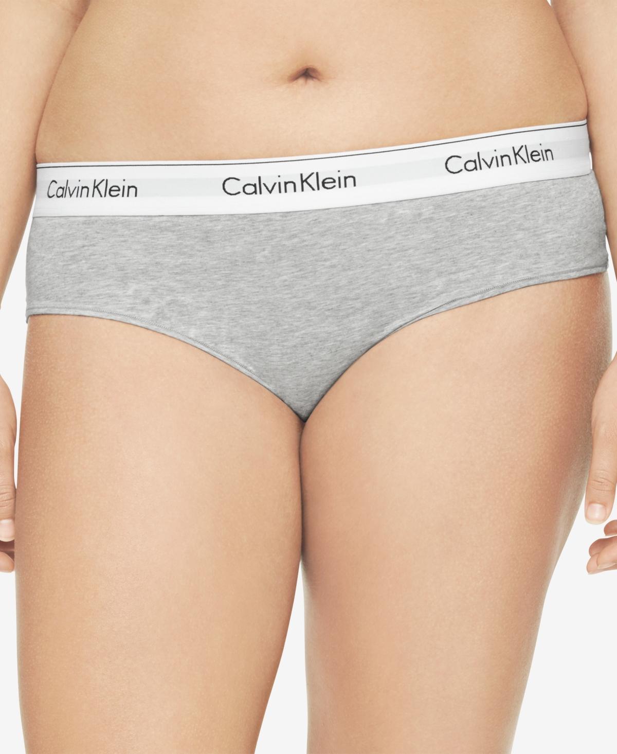 Plus Size Calvin Klein Modern Cotton Hipster Panty QF5118, Womens Product Image