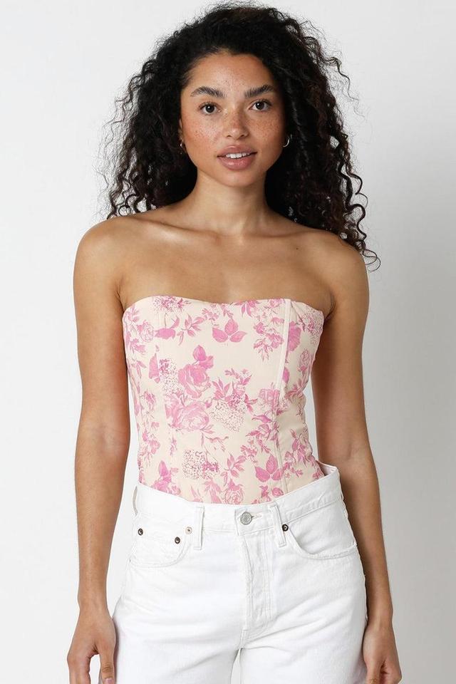 Floral Corset Top Product Image