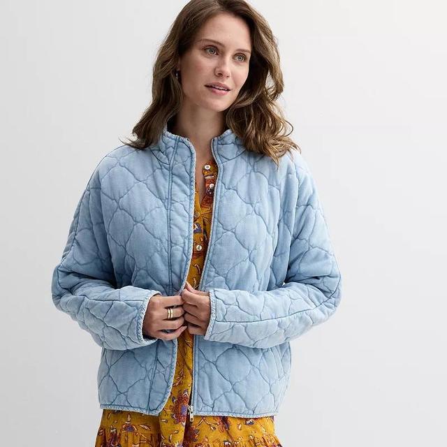 Womens Farmers Market Quilted Jacket Product Image