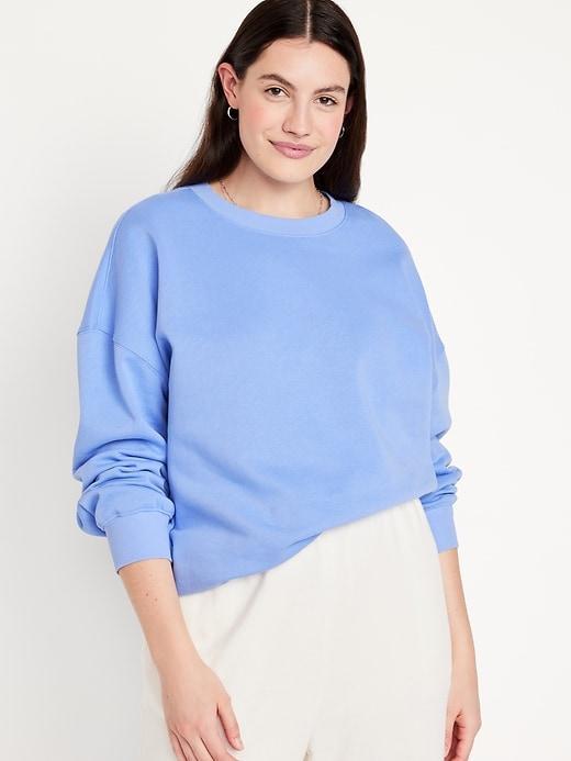 SoComfy Oversized Tunic Sweatshirt Product Image