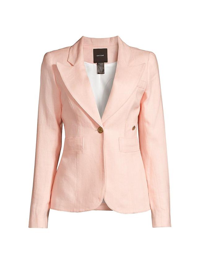 Womens Duchess Linen Blazer Product Image