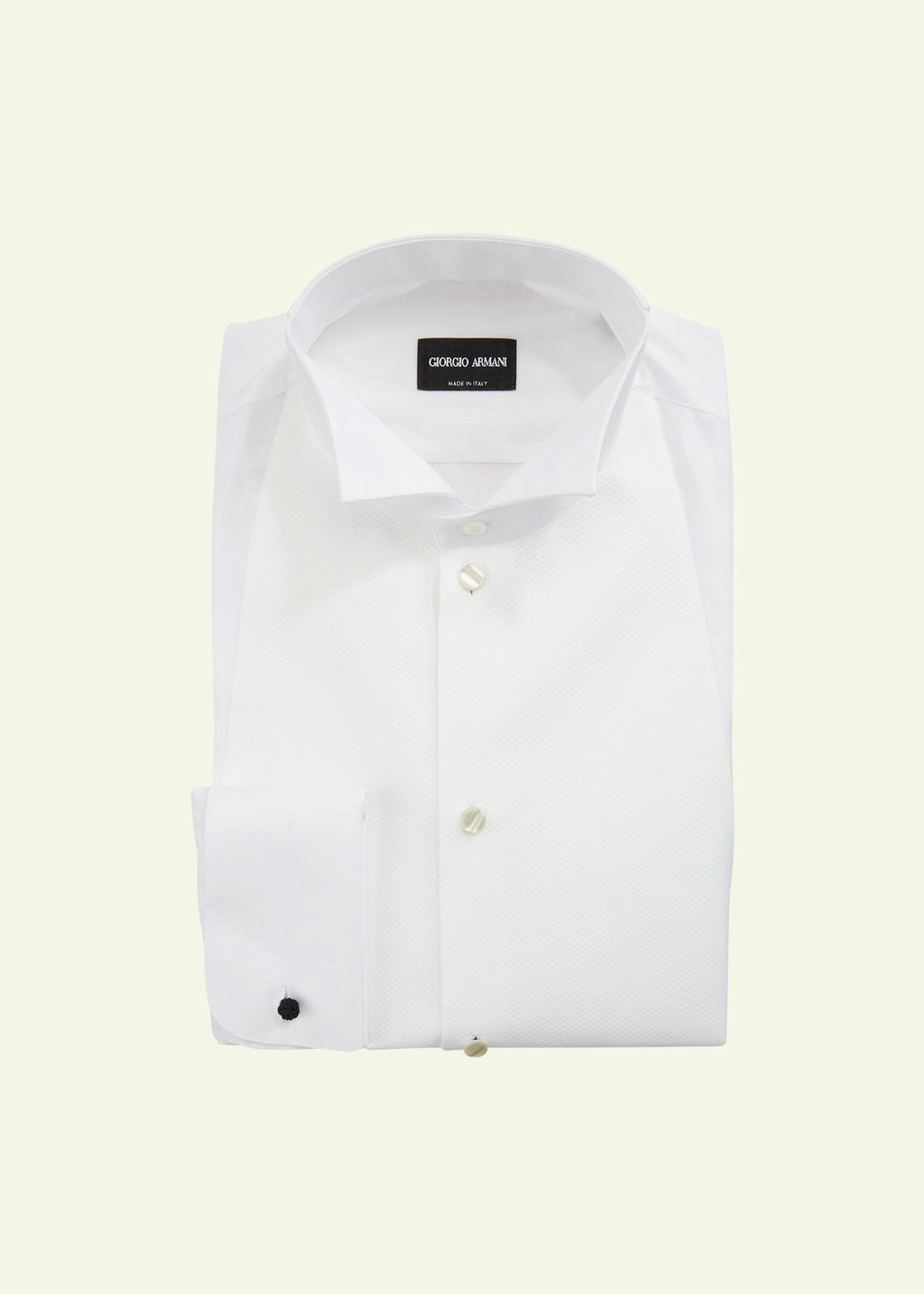 Mens Bib-Front Formal Shirt Product Image