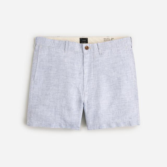 5" linen short Product Image