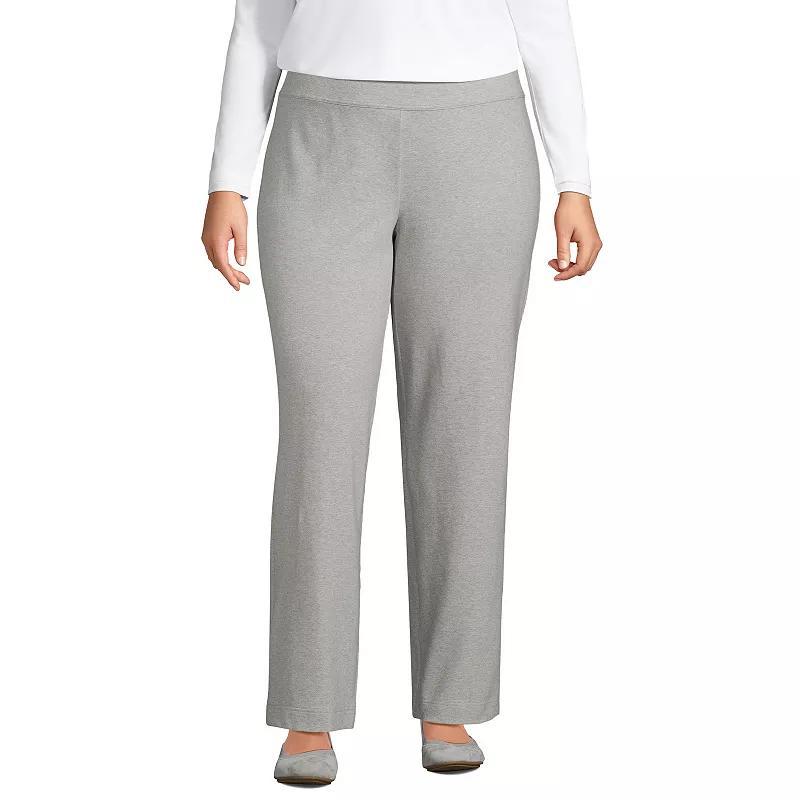 Plus Size Lands End Starfish Pull-On Straight-Leg Pants, Womens Product Image