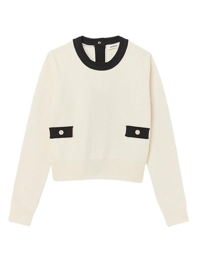 Womens Fine Knit Sweater Product Image