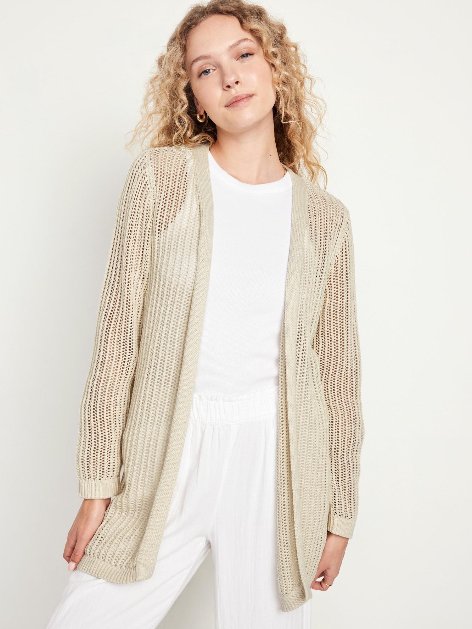 Open-Front Longline Sweater product image