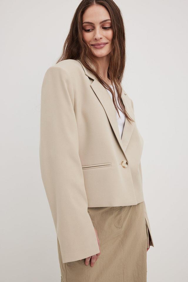 Short Oversized Blazer Product Image