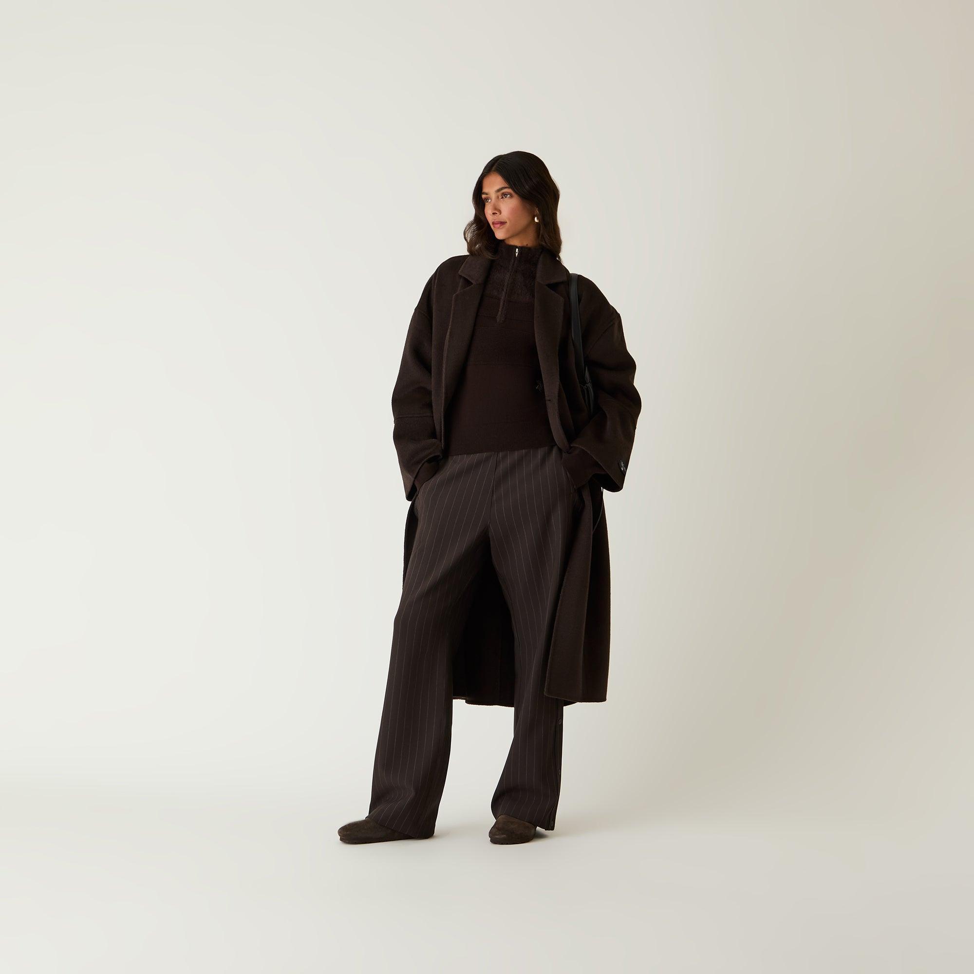 Kith Women Merra Double Breasted Coat - Incognito Female Product Image