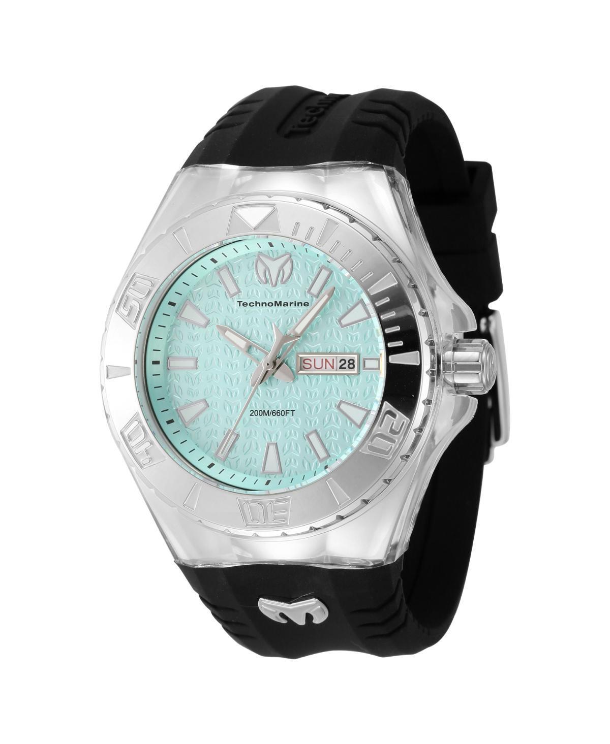 TechnoMarine Mens Tm-122009 Cruise Quartz 3 Hand Turquoise - Blue Product Image