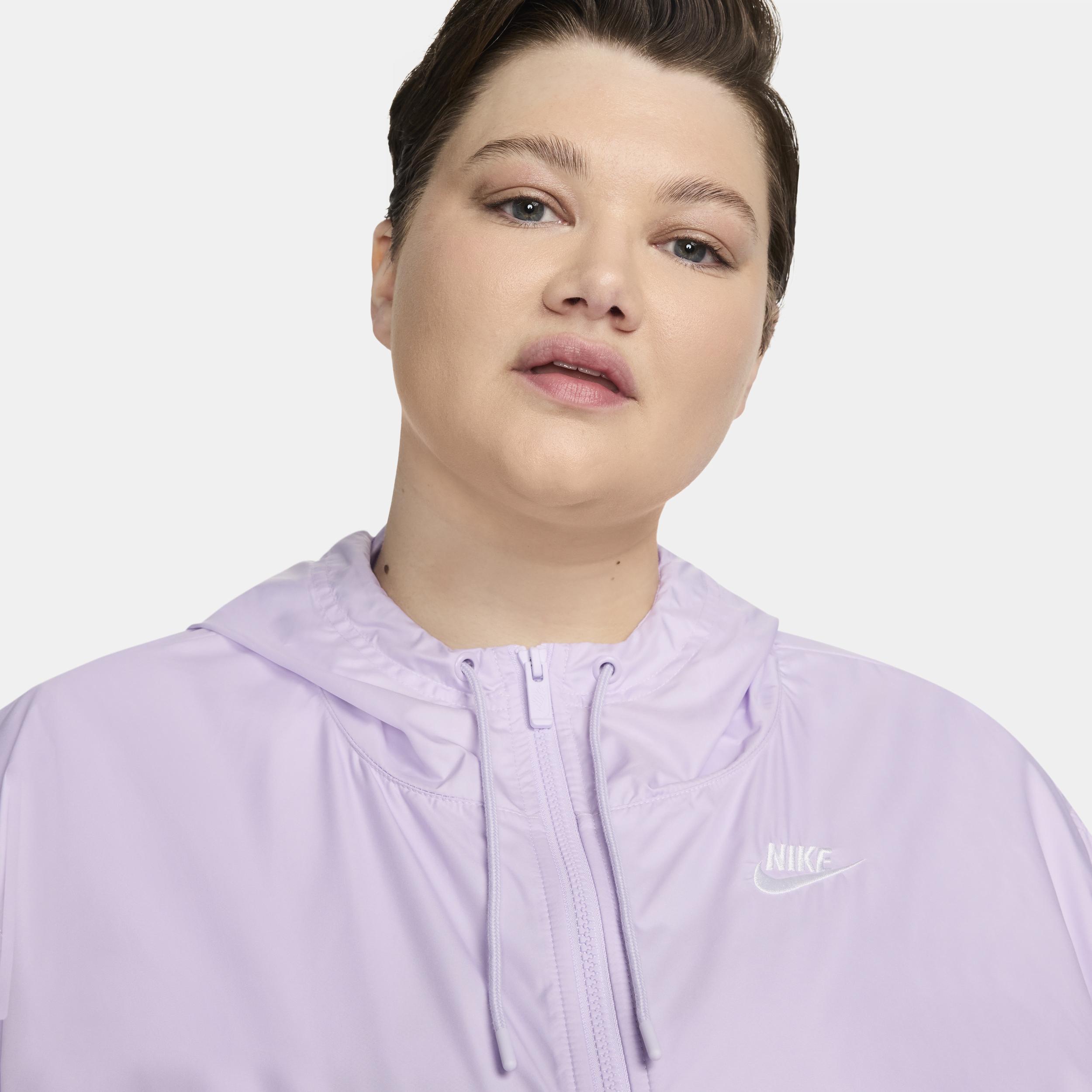 Womens Nike Sportswear Essential Repel Woven Jacket (Plus Size) Product Image