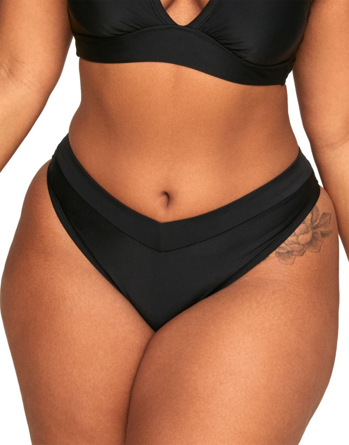 Adore Me Plus Size Demi Swimwear Bikini Bottom Product Image