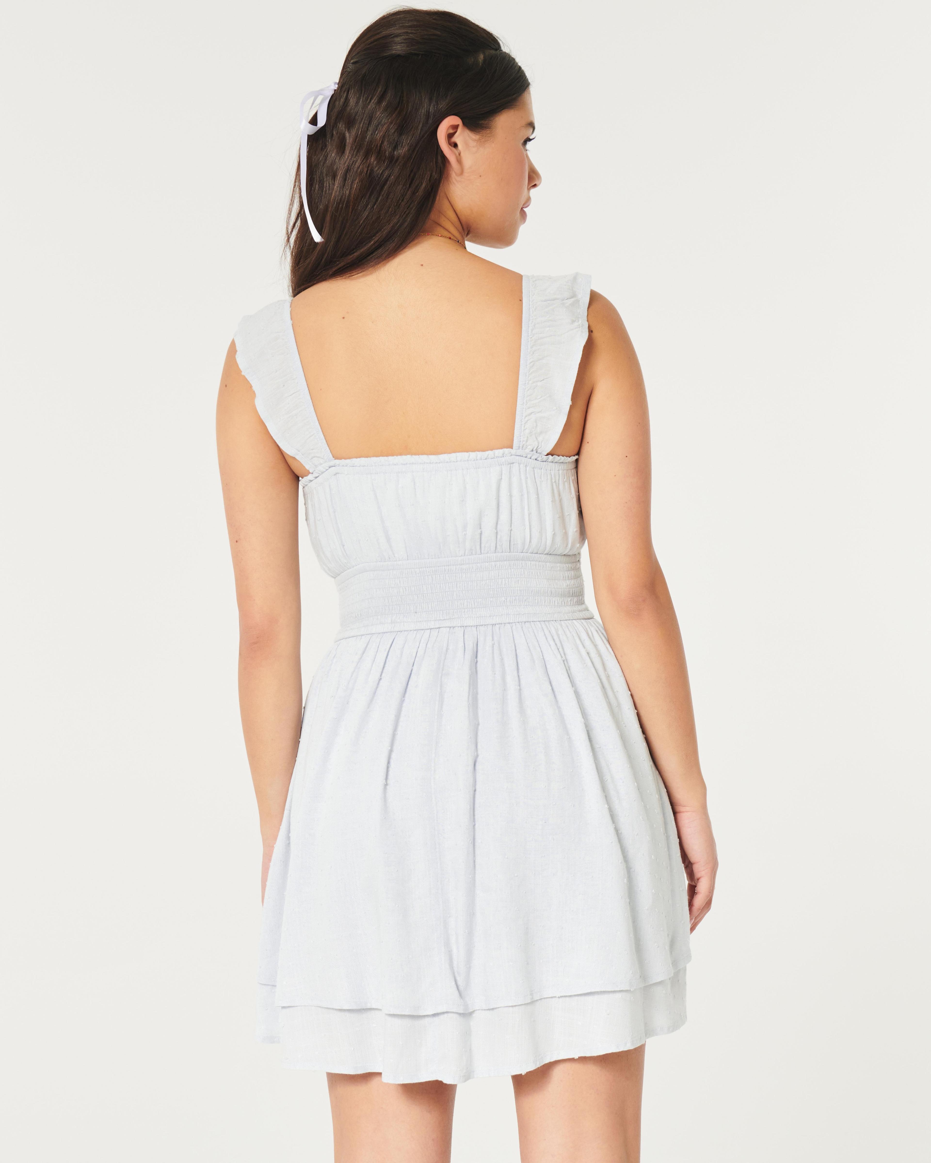 Hollister Saidie Double-Tier Skort Dress Product Image