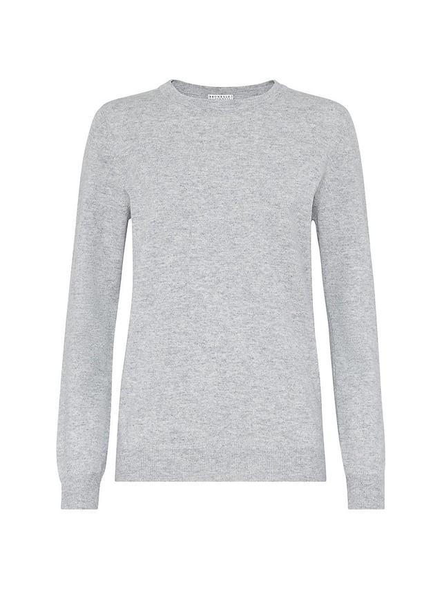 Womens Cashmere Sweater With Monili Product Image