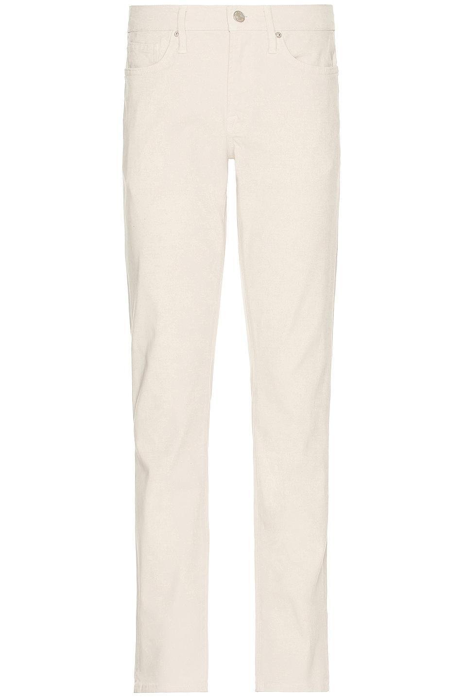 FRAME L'Homme Slim in Milk & Beige - Beige. Size 28 (also in ). Product Image