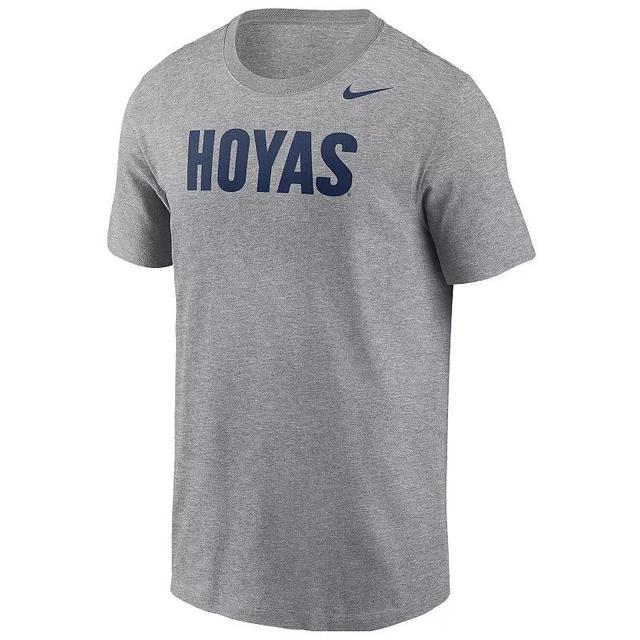 Mens Nike Gray Georgetown Hoyas Logo T-Shirt Product Image