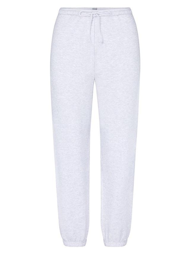 Womens Cotton Fleece Joggers Product Image